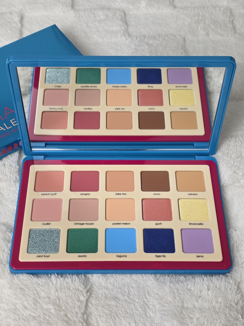 NATASHA DENONA TROPIC PRESSED POWDER EYESHADOW PALETTE NIB